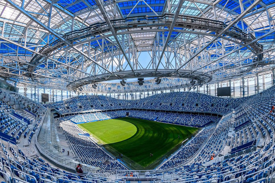 广汉篮球场网架案例